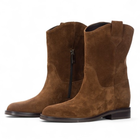 CARMENS PADOVA - Tronchetto texano in camoscio