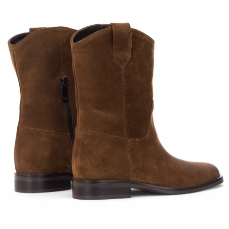 CARMENS PADOVA - Tronchetto texano in camoscio