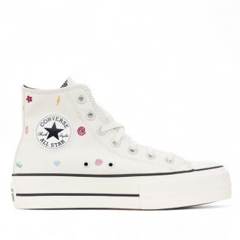CONVERSE - Zapatillas All Star Lift Flowers 2