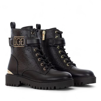 GUESS - Bottes militaires Oranda 4G Logo Peony 2