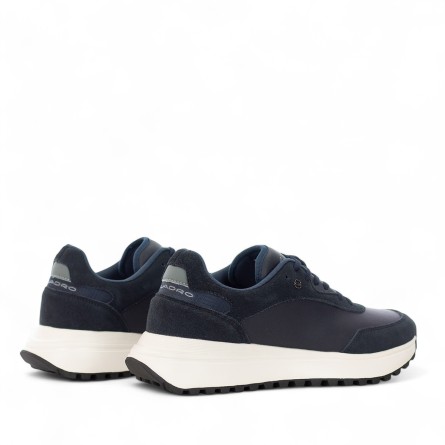 PIQUADRO - Zapatillas de piel con... PIQUADRO - Zapatillas de piel con...