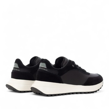 PIQUADRO - Zapatillas de piel con...