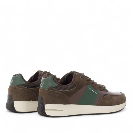 PIQUADRO - Leather Sneakers with Logo PIQUADRO - Leather Sneakers with Logo