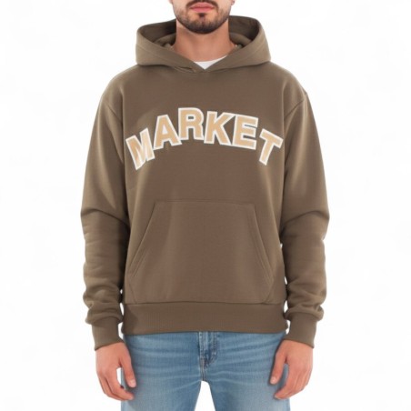 MERCADO - Sudadera con capucha y logotipo