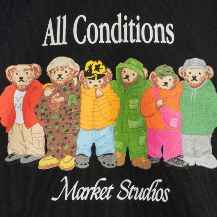 MARKET - Felpa con Cappuccio MARKET - Felpa con Cappuccio