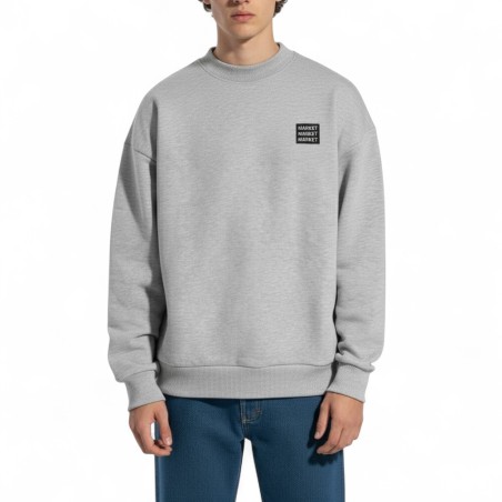 MARKET - Sweat à col ras du cou avec logo