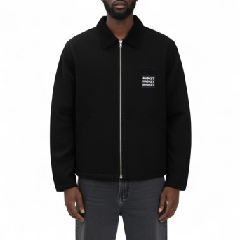 MARKET - Veste à fermeture éclair avec logo