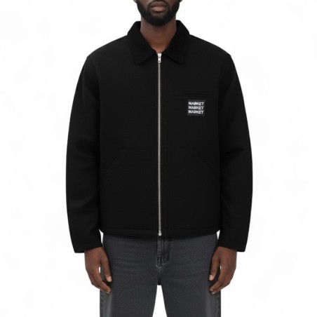 MARKET - Veste à fermeture éclair avec logo