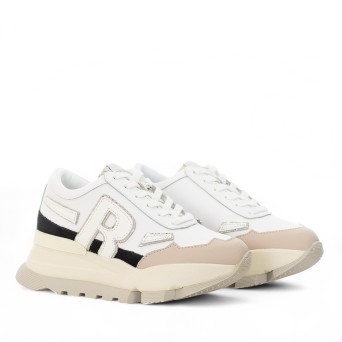 RUCOLINE - Sneakers in Pelle con Logo 2