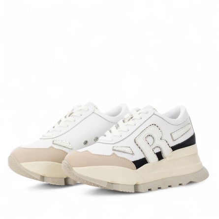 RUCOLINE - Sneakers aus Leder mit Logo RUCOLINE - Sneakers aus Leder mit Logo