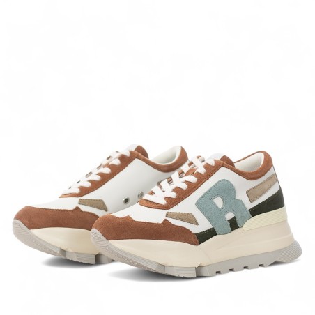 RUCOLINE - Sneakers in Pelle con Logo