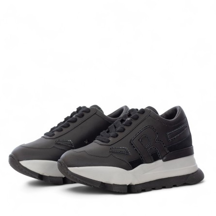 RUCOLINE - Baskets en cuir avec logo RUCOLINE - Baskets en cuir avec logo