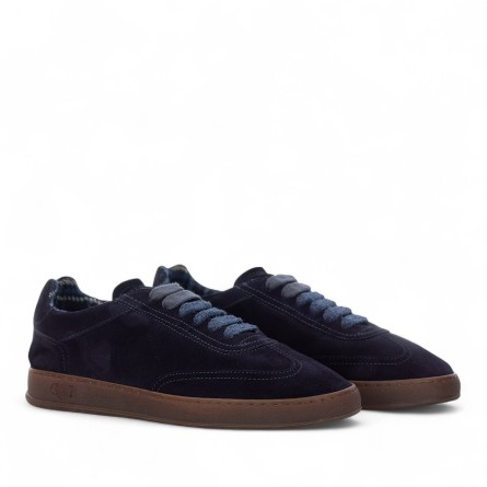 SOLDINI 80 - Baskets Akira Amalfi - Couleur: Bleu,Taille: 40