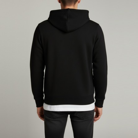 JOHN RICHMOND - Felpa con zip e cappuccio in cotone