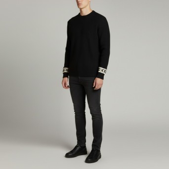 JOHN RICHMOND - Maglia con logo lettering su maniche 2