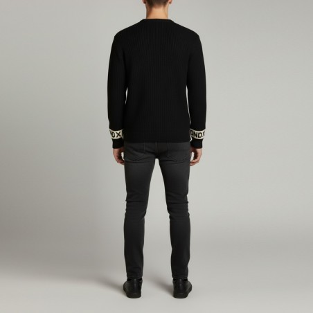 JOHN RICHMOND - Maglia con logo lettering su maniche