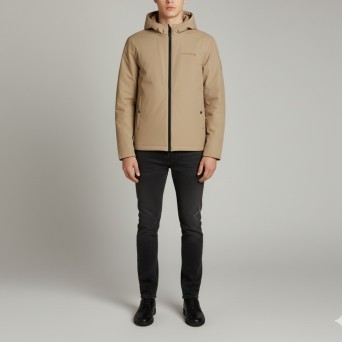 JOHN RICHMOND - Reversible jacket with hood