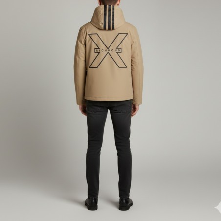 JOHN RICHMOND - Giubbino reversibile con cappuccio