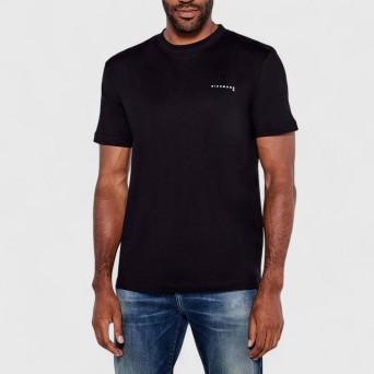 JOHN RICHMOND - Cotton crewneck T-shirt with logo print