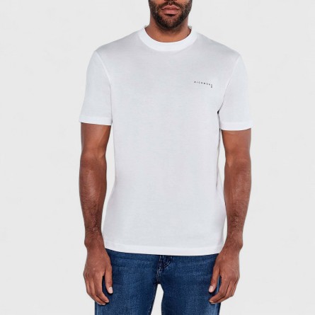 JOHN RICHMOND - T-Shirt t-shirt girocollo in cotone con stampa logo