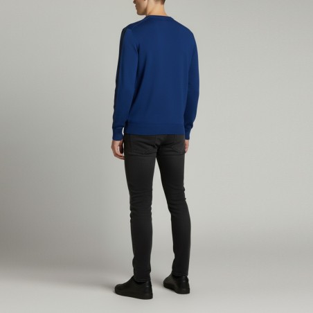 JOHN RICHMOND - Maglia con patch logo e dettaglio strisce