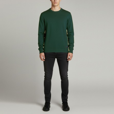 JOHN RICHMOND - Maglia con patch logo e dettaglio strisce