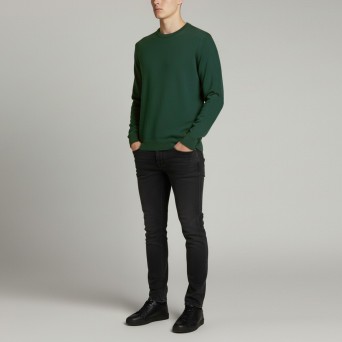 JOHN RICHMOND - Jersey with logo patch and stripes detail 2