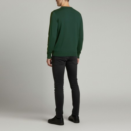 JOHN RICHMOND - Maglia con patch logo e dettaglio strisce