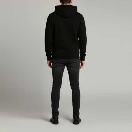 JOHN RICHMOND - Felpa con cappuccio e logo in cotone