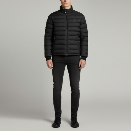 JOHN RICHMOND - Piumino con logo Barrero