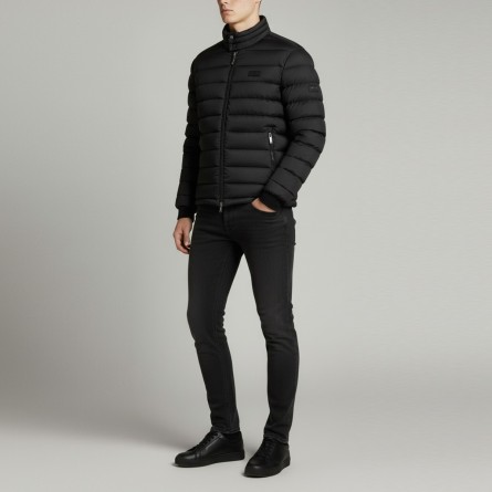 JOHN RICHMOND - Piumino con logo Barrero