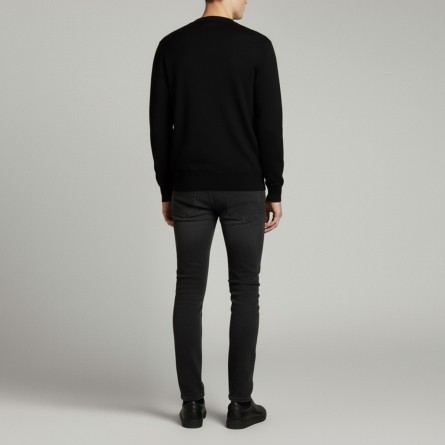 JOHN RICHMOND - Cardigan Bejena in cotone con logo