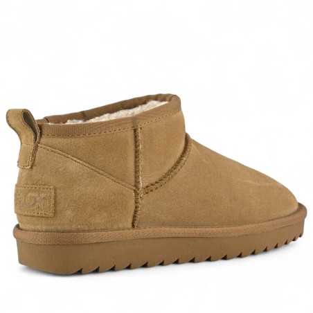 COLORS OF CALIFORNIA - Tronchetto in pelle scamosciata con logo