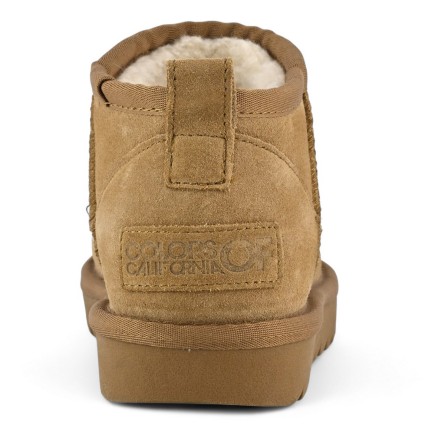 COLORS OF CALIFORNIA - Tronchetto in pelle scamosciata con logo