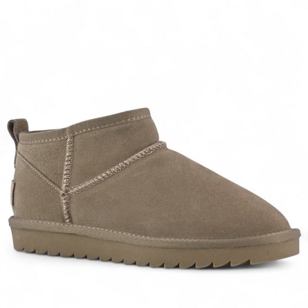 COLORS OF CALIFORNIA - Bottines en daim avec logo - Couleur: Gris,Taille: 37