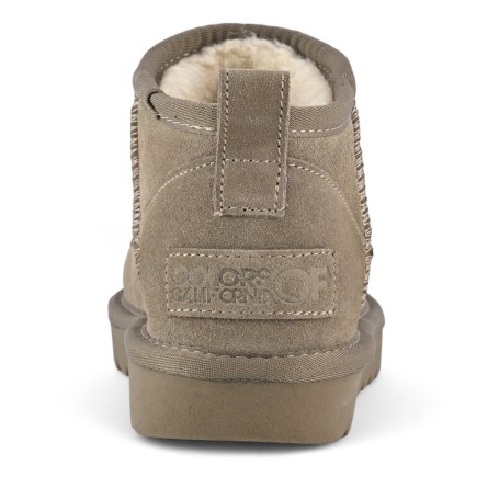 COLORS OF CALIFORNIA - Tronchetto in camoscio con logo