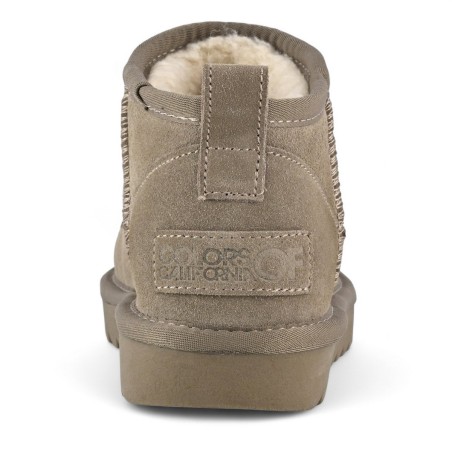 COLORS OF CALIFORNIA - Tronchetto in camoscio con logo