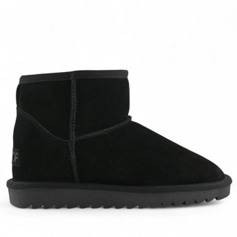 COLORS OF CALIFORNIA - Tronchetto in pelle scamosciata con logo