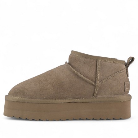 COLORS OF CALIFORNIA - Tronchetto in camoscio con logo