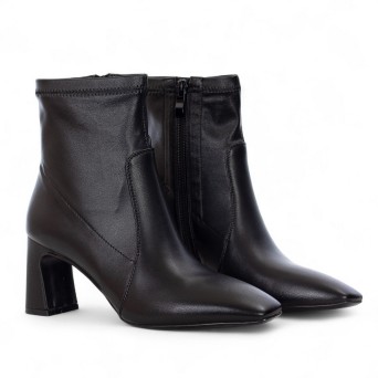 UMA PARKER - Öko-Lederstiefelette mit Reißverschluss 2