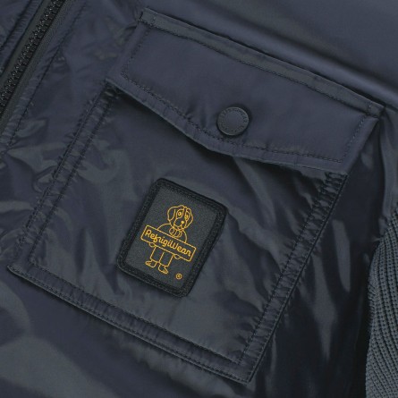 REFRIGIWEAR - Veste de chasse à capuche hybride - Couleur: Bleu,Taille: XL