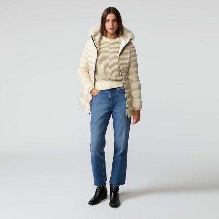 REFRIGIWEAR - Chaqueta de piel Mead larga