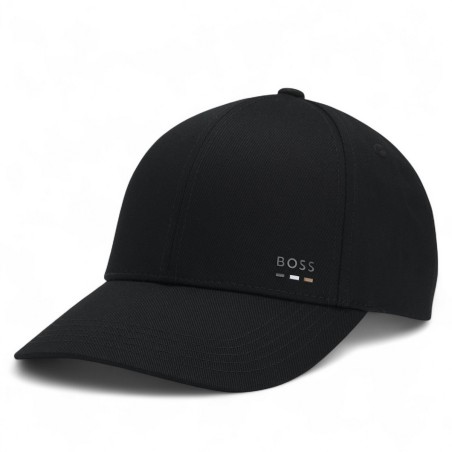 HUGO BOSS - Cappello in twill di cotone con logo