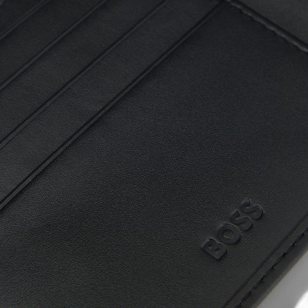 HUGO BOSS - Portefeuille en cuir avec logo