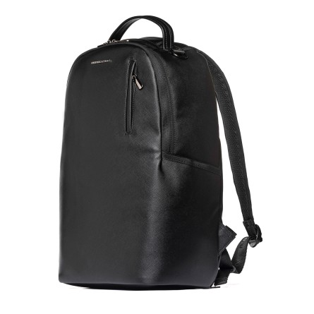 MOMO DESIGN- Mochila de piel sintética con doble cremallera