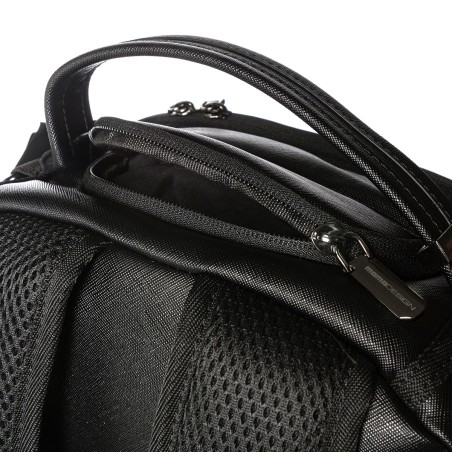 MOMO DESIGN- Sac à dos en faux cuir avec double fermeture éclair