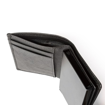 MOMO DESIGN - Portafoglio in Pelle con Logo