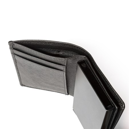 MOMO DESIGN - Portafoglio in Pelle con Logo