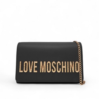 LOVE MOSCHINO - Borsa a tracolla con logo lettering