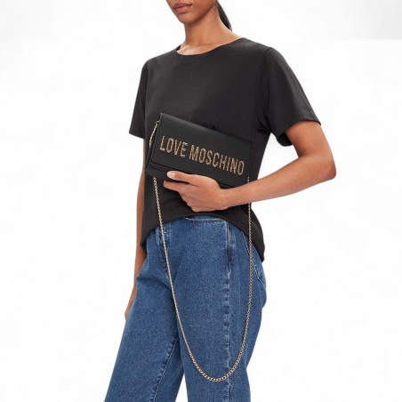 LOVE MOSCHINO - Shoulder bag with lettering logo